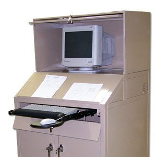 Industrial Computer Workstation from Built-Rite