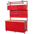 Industrial Cabinet Style Workbenches from Built-Rite